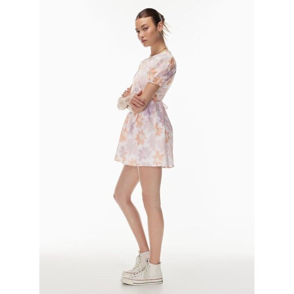 NWOT Aritzia SUNDAY BEST Saida Floral Linen Cotton Mini Babydoll Dress, Size M - Picture 13 of 16